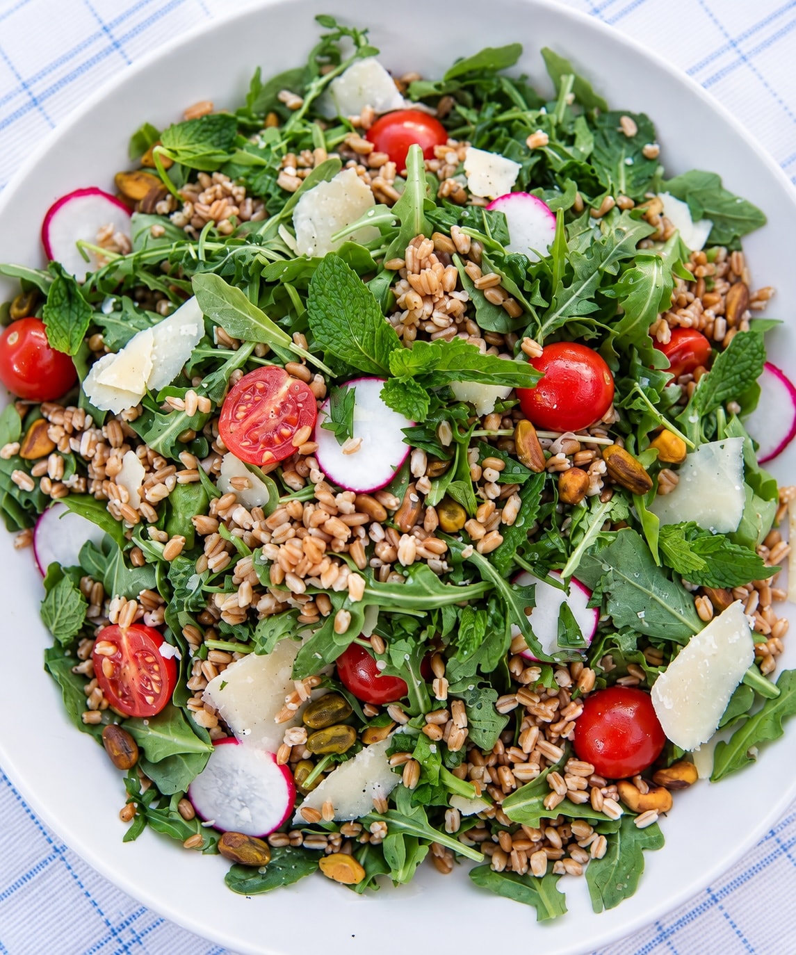 charlie bird's farro salad