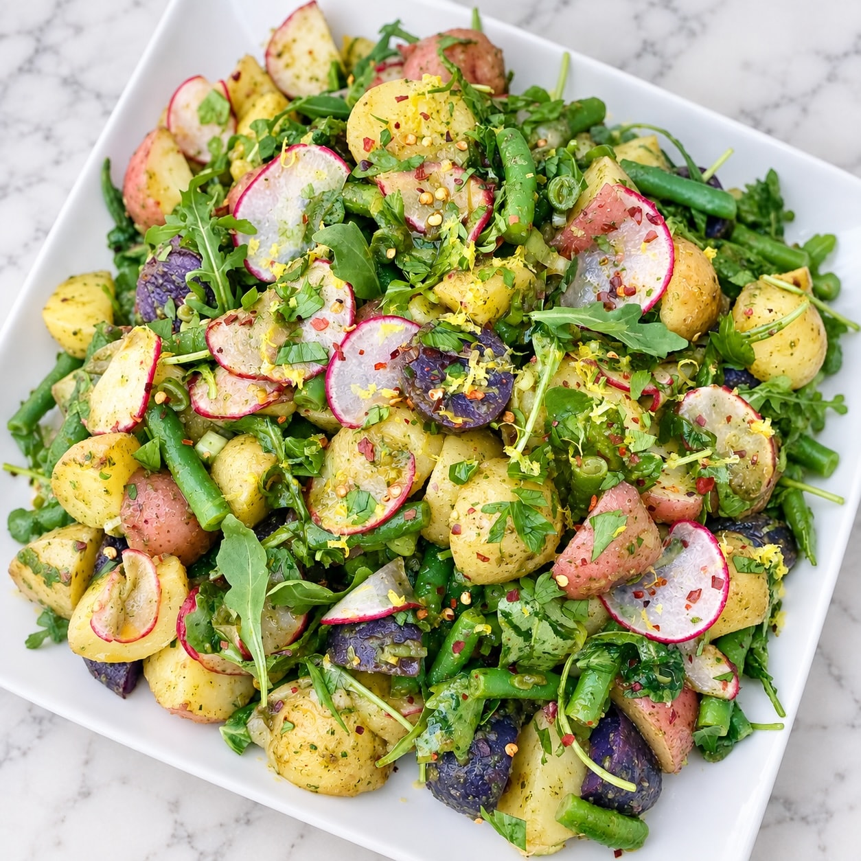 chimichurri potato salad