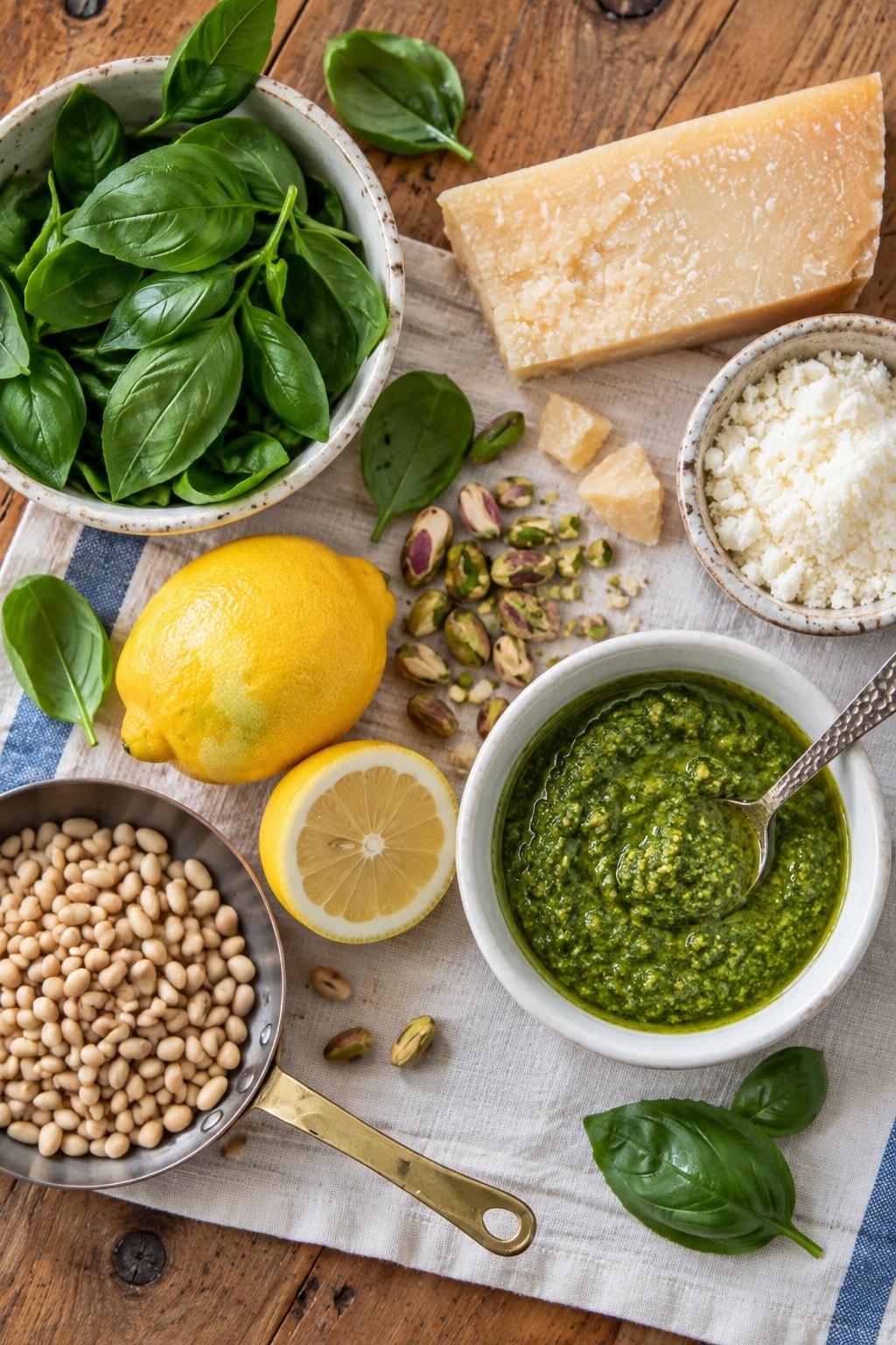 fresh basil pesto