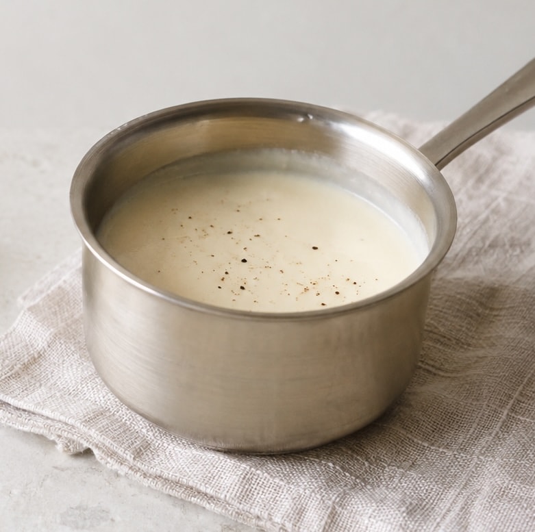low FODMAP béchamel (white sauce)